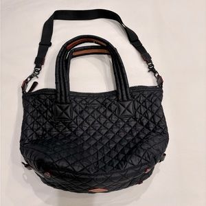 MZ Wallace Black Metro Tote Small